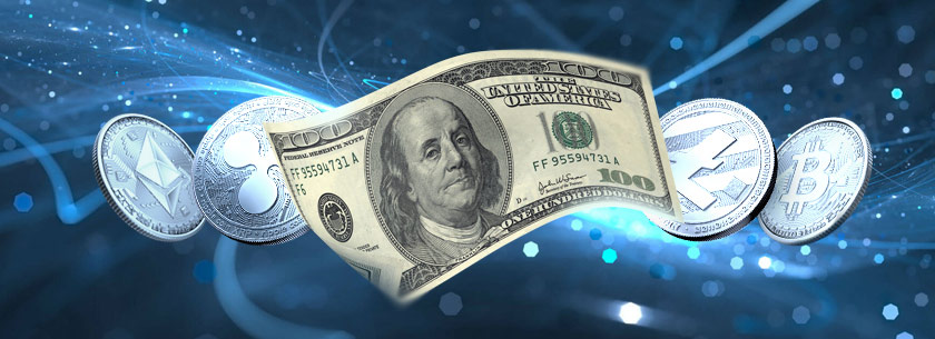 По мнению некоторых экспертов, криптовалюты слишком сильно зависят от доллара США